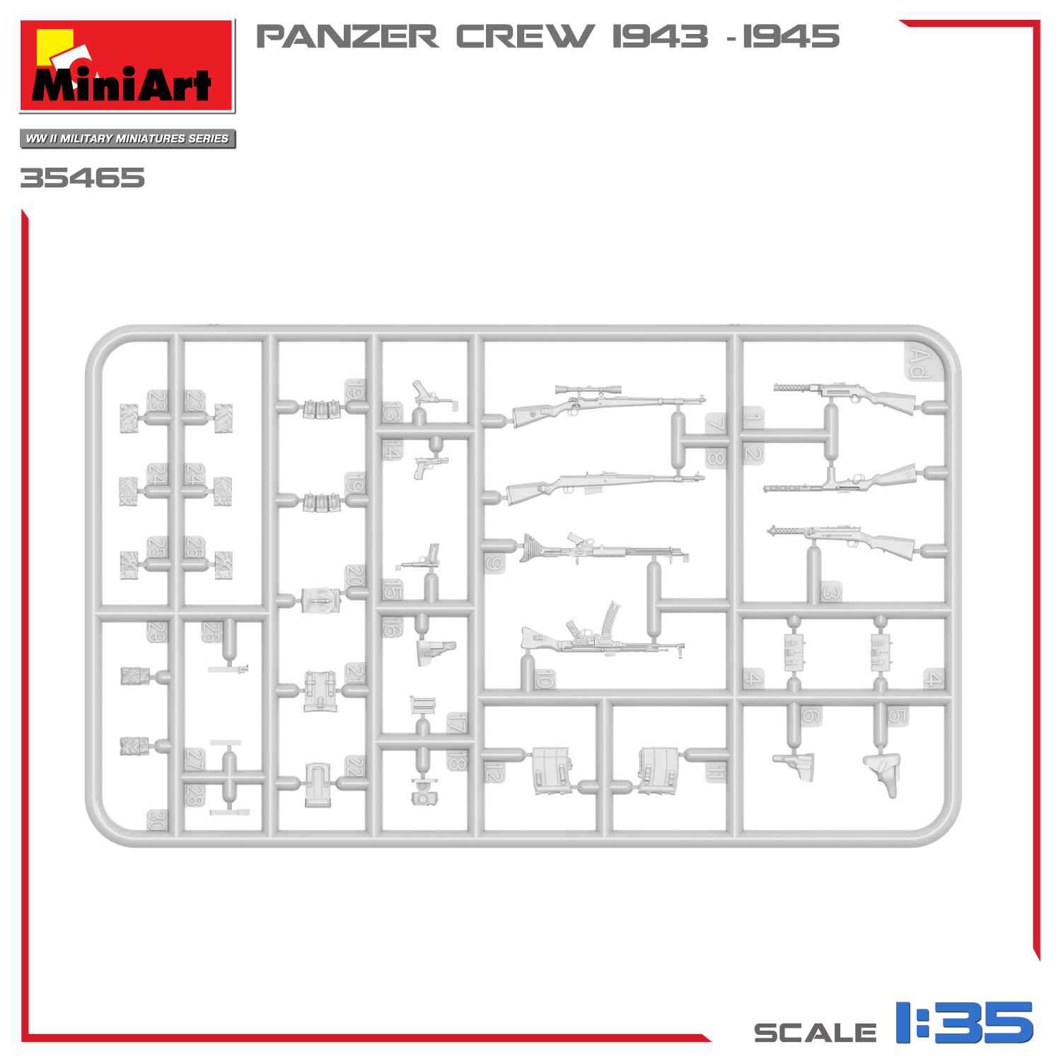 ak-interactive-1-35-panzer-crew-1943-1945-set-figure-modellismo image 2