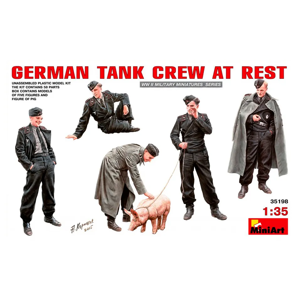 ak-interactive-1-35-german-tank-crew-at-rest-set-di-figure-per-equipaggi image 1