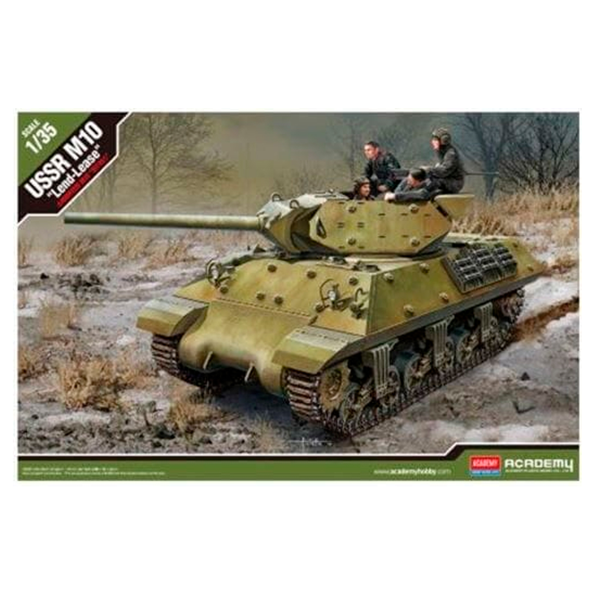 ak-interactive-ussr-m10-lend-lease-kit-modellismo-1-35 image 1