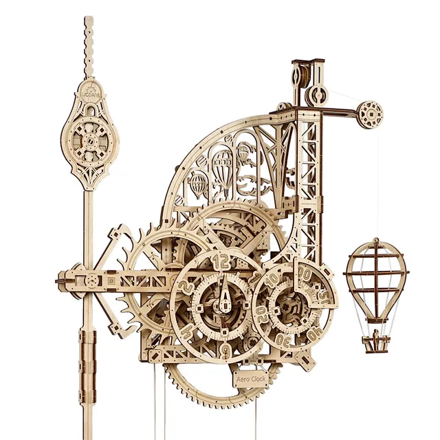 ugears-aero-clock-orologio-da-parete-con-pendolo-in-legno image 1
