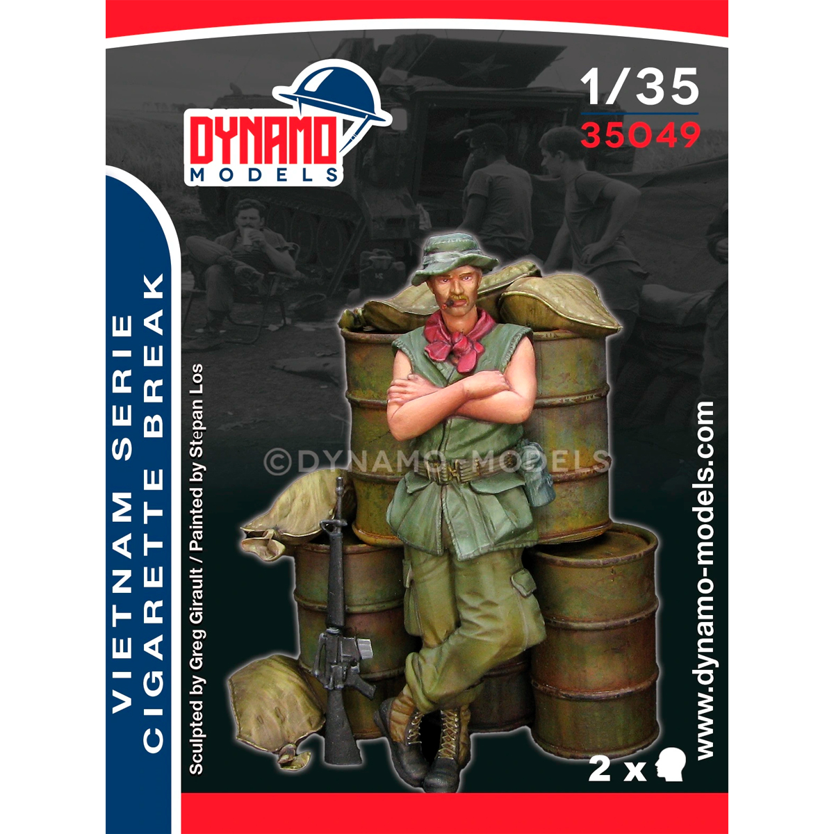 ak-interactive-1-35-vietnam-cigarette-break-set-figure-modellismo-militare image 1