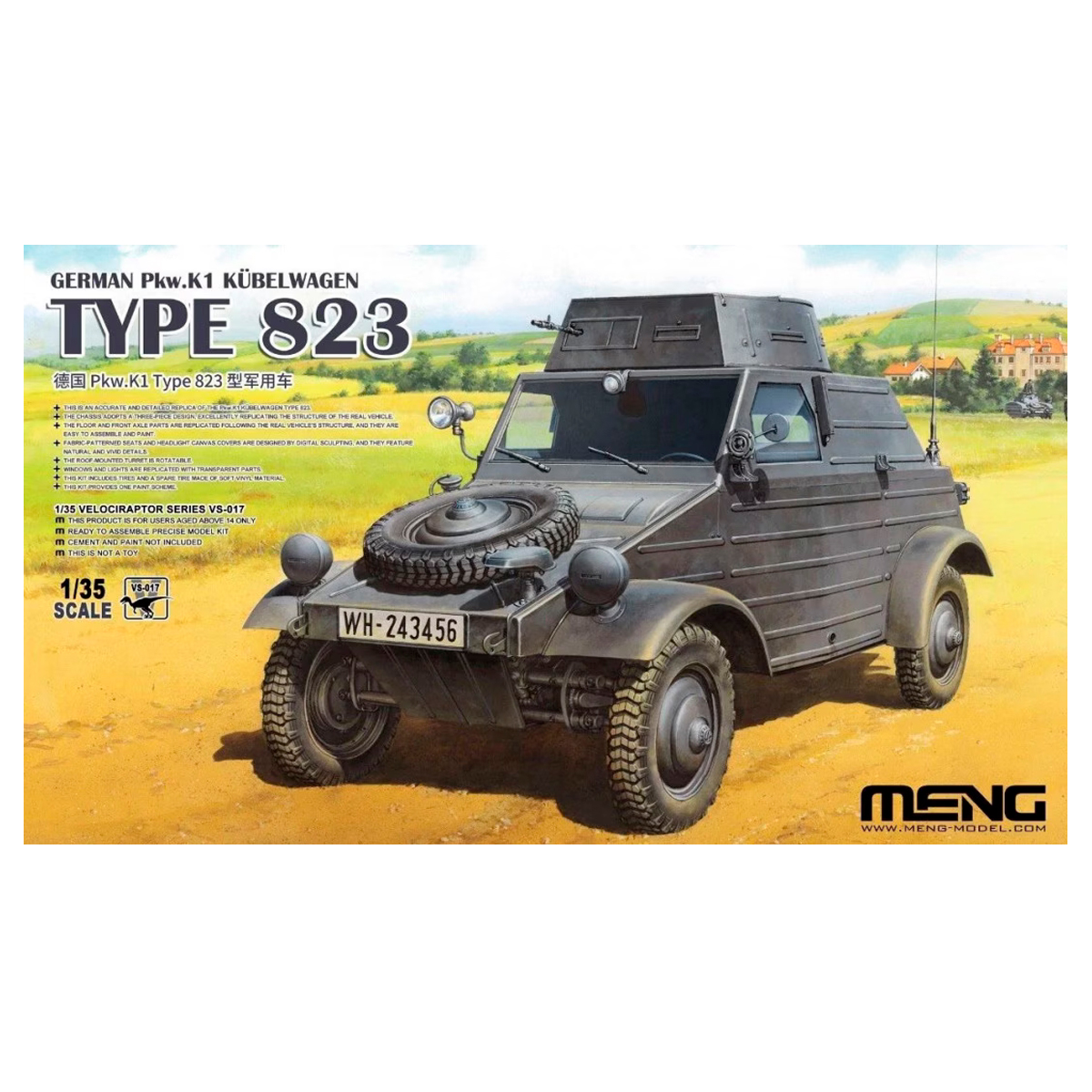 ak-interactive-1-35-german-pkw-k1-k-belwagen-type-823-2 image 1