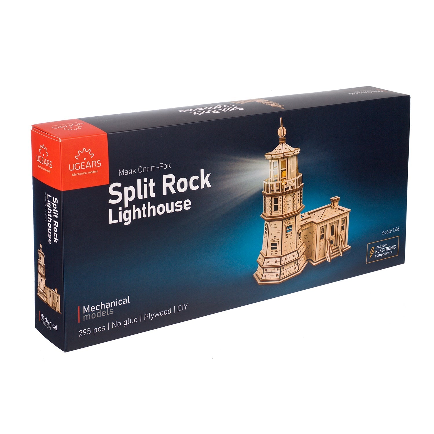 ugears-split-rock-lighthouse-kit-modellismo-meccanico-in-legno image 5