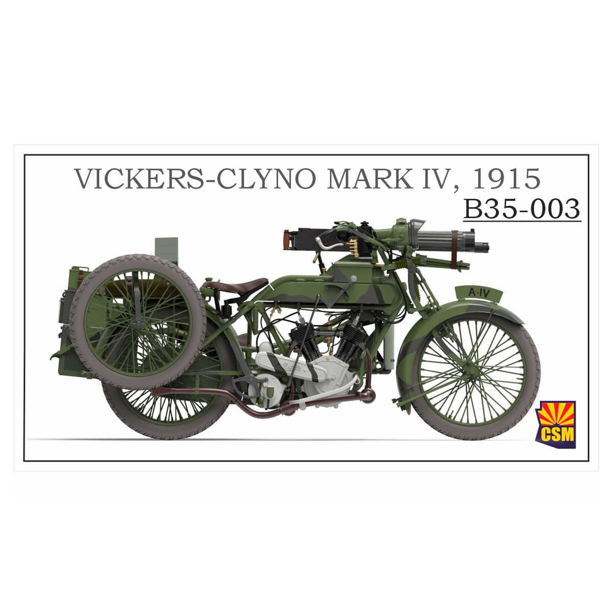 ak-interactive-1-35-vickers-clyno-mark-iv-1915 image 1