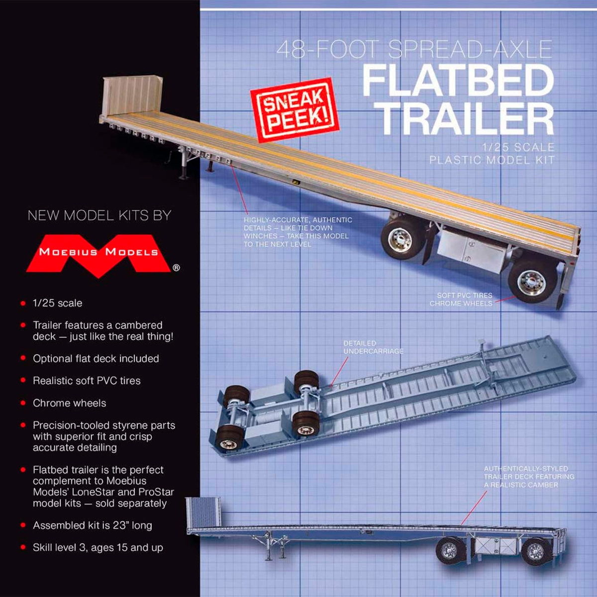 ak-interactive-1-25-48-flatbed-trailer-withcambered-kit-rimorchio image 2