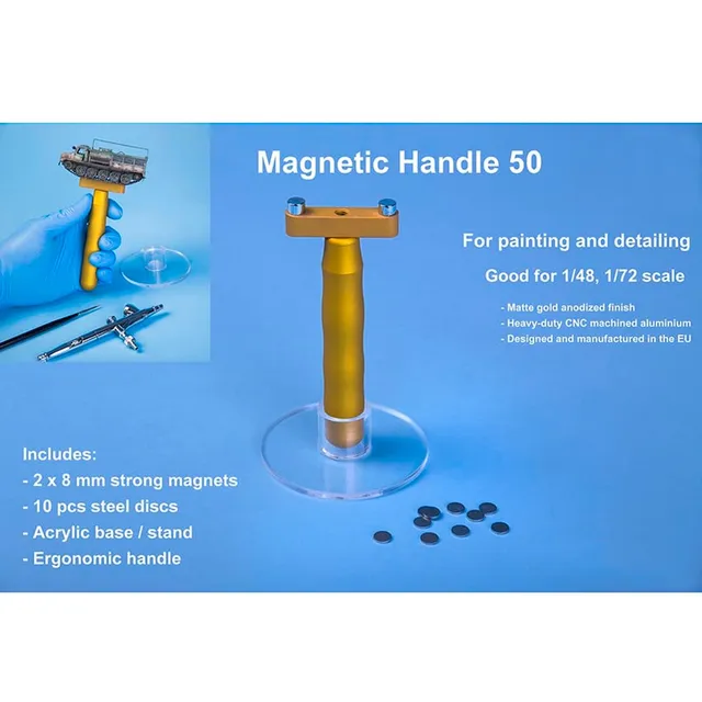 ak-interactive-empu-adura-magn-tica-50-con-peana-acr-lica image 1