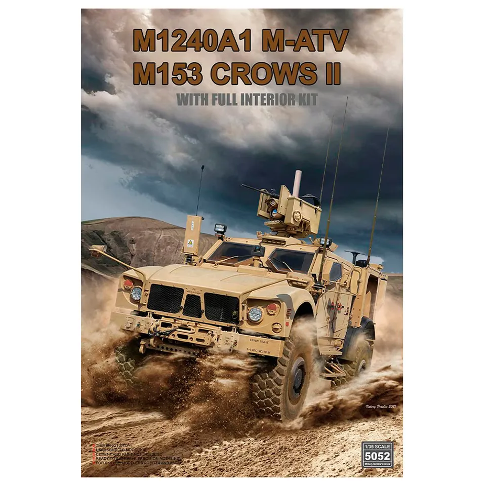 ak-interactive-m1240a1-m-atv-m153-crows-ii-1-35-kit-modellismo-militare image 1