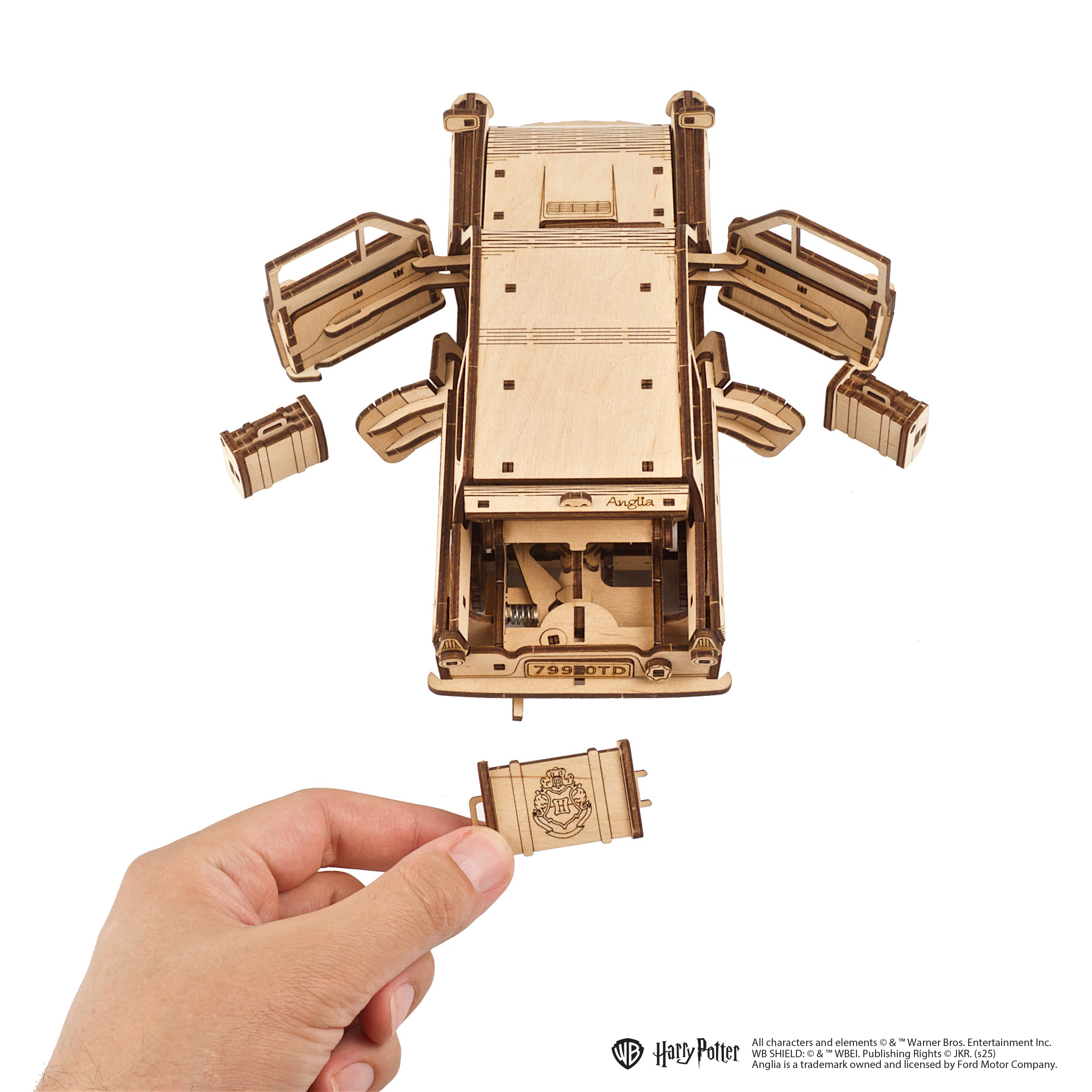 ugears-flying-ford-anglia-harry-potter-auto-volante-in-legno image 4