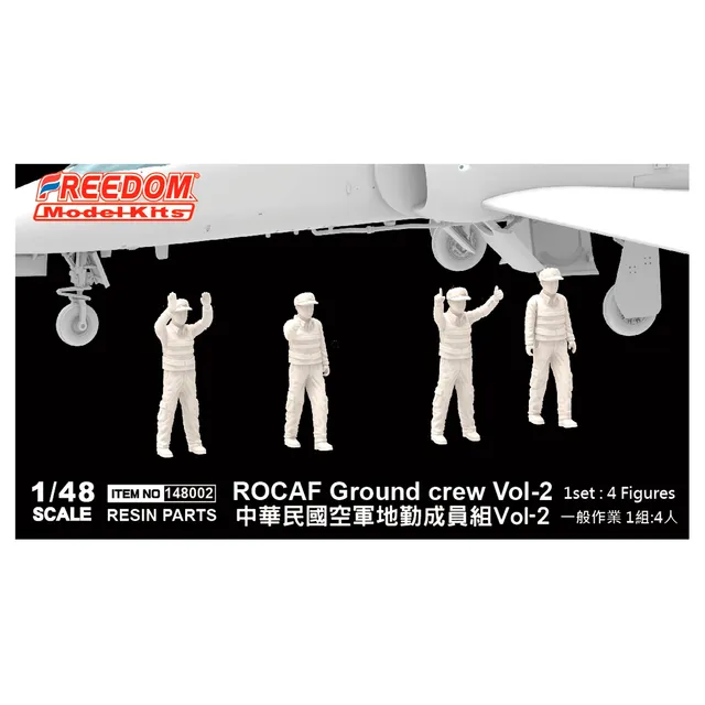 ak-interactive-rocaf-ground-crew-vol-2-scala-1-48-set-figure-aviazione-taiwan image 1