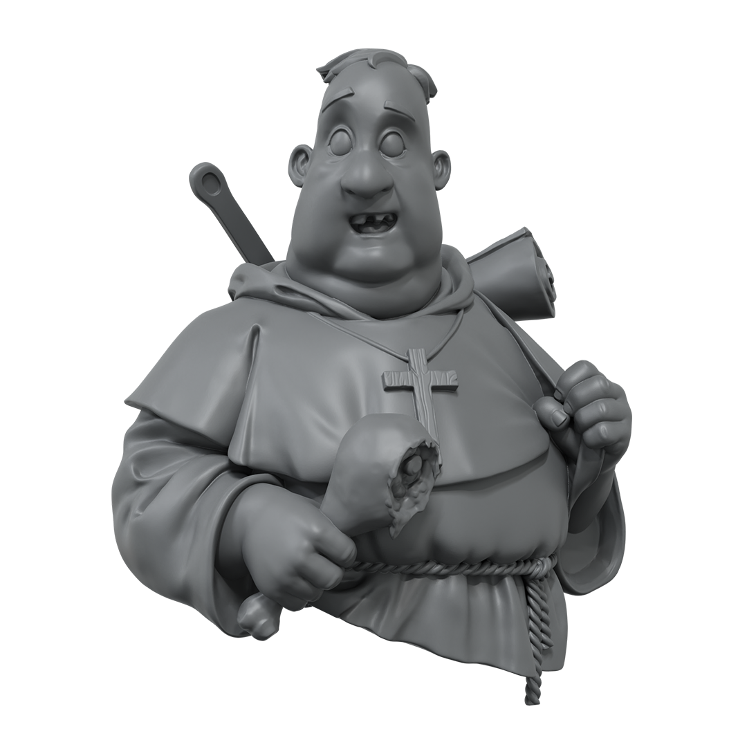 scale75-friar-miniatura-historix-middle-age image 2