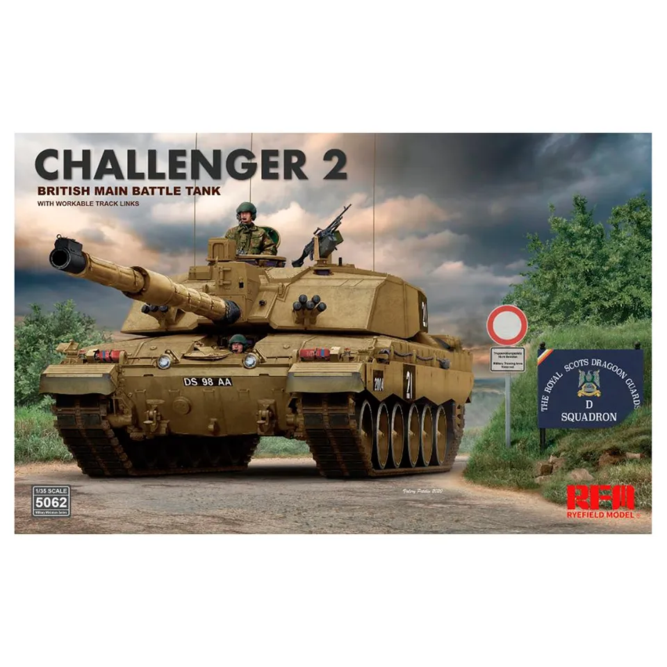 ak-interactive-challenger-2-british-main-battle-tank-1-35 image 1