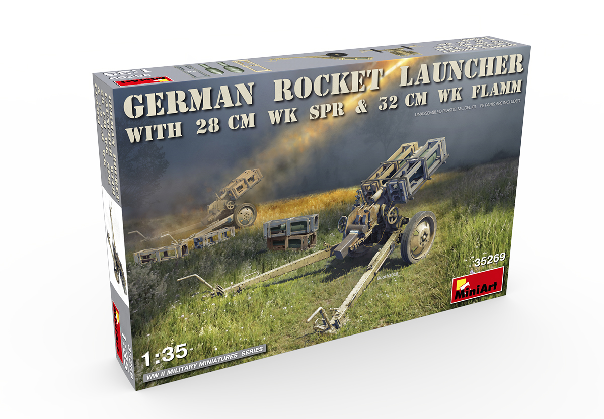 ak-interactive-1-35-german-rocket-launcher-28cm-wk-spr-32cm-wk-flamm image 2