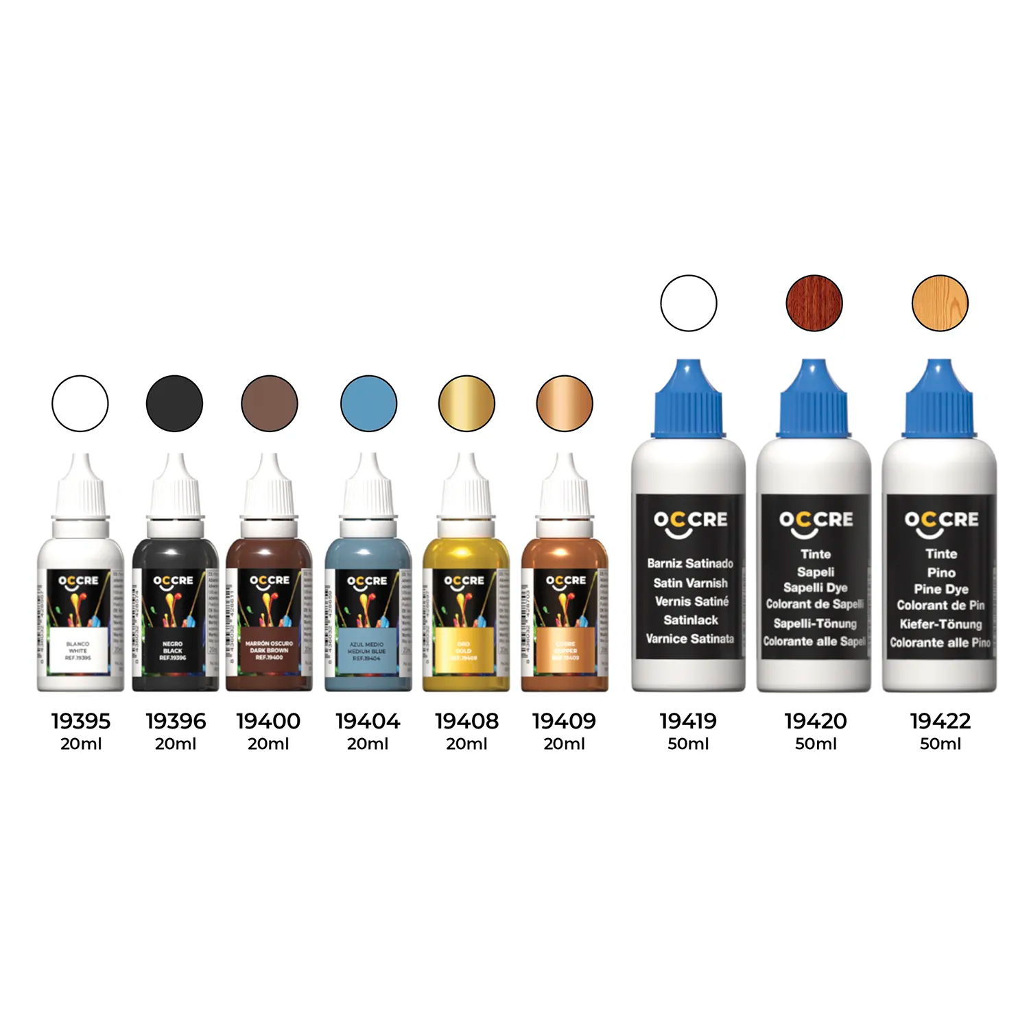 occre-pack-colori-acrilici-hms-erebus-set-da-9-vasetti image 1