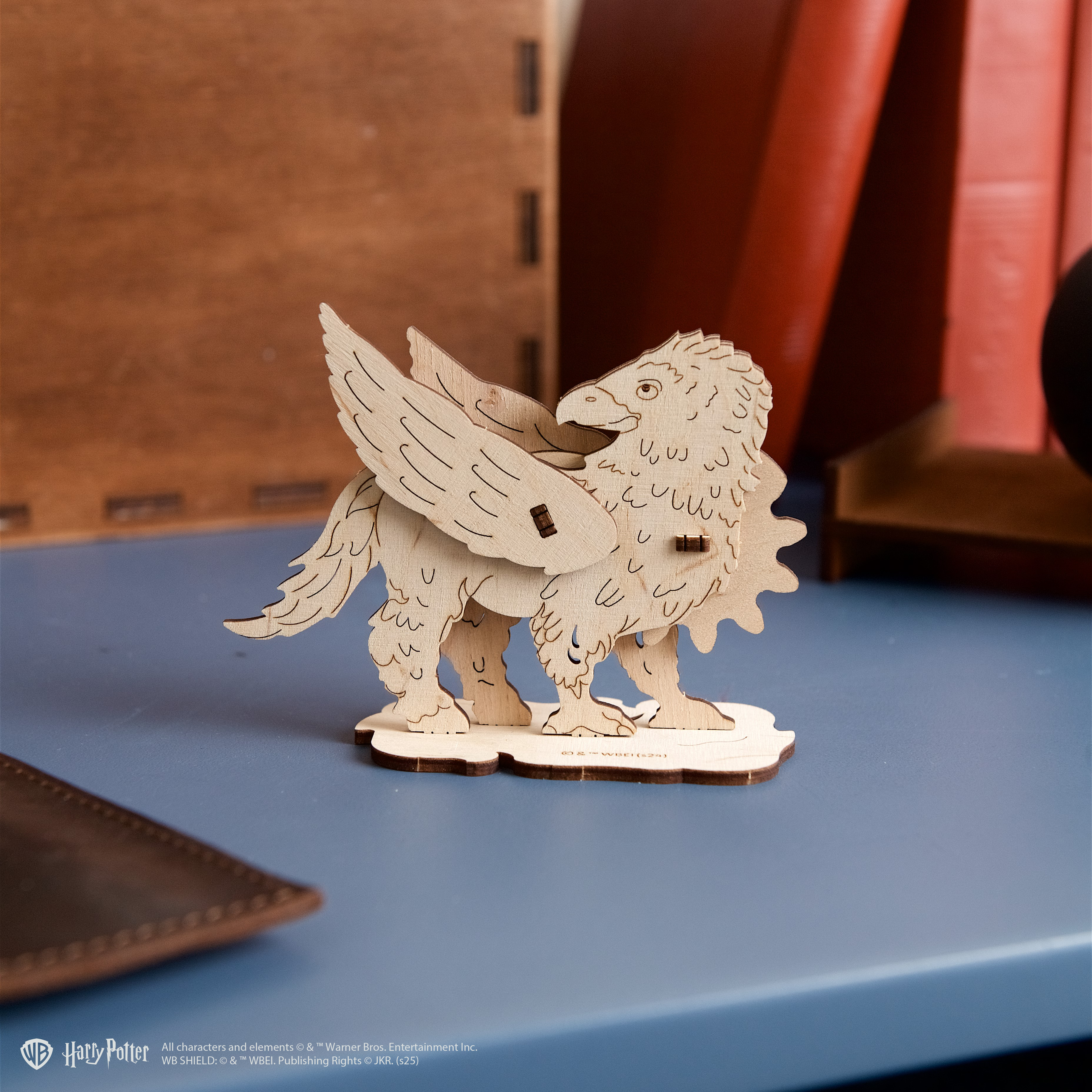 ugears-buckbeak-ippogrifo-modello-3d-da-colorare-in-legno-harry-potter image 5
