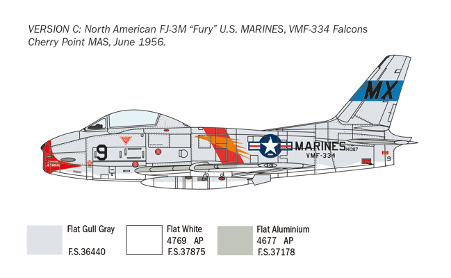 ak-interactive-1-48-north-american-fj-2-3-fury-kit-modellismo-aereo image 4