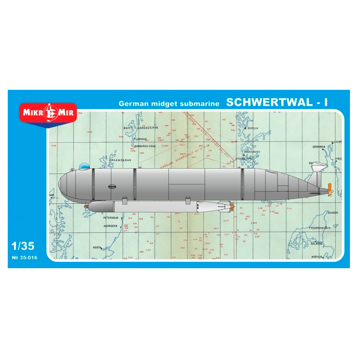ak-interactive-1-35-german-midget-submarine-schwetwal-i image 1