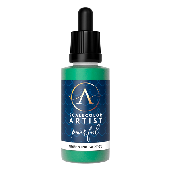 scale75-green-ink-inchiostro-acrilico-20-ml-satinato image 1
