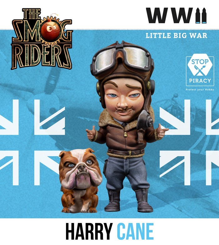 scale75-harry-cane-35mm-the-smog-riders-wwii-miniatura-in-resina image 4