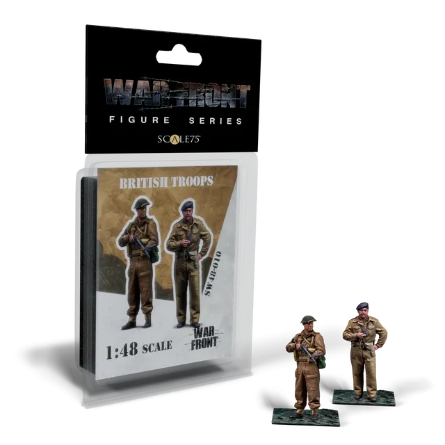 scale75-british-troops-figure-resina-scala-1-48-warfront-da-montare-e-dipingere image 1