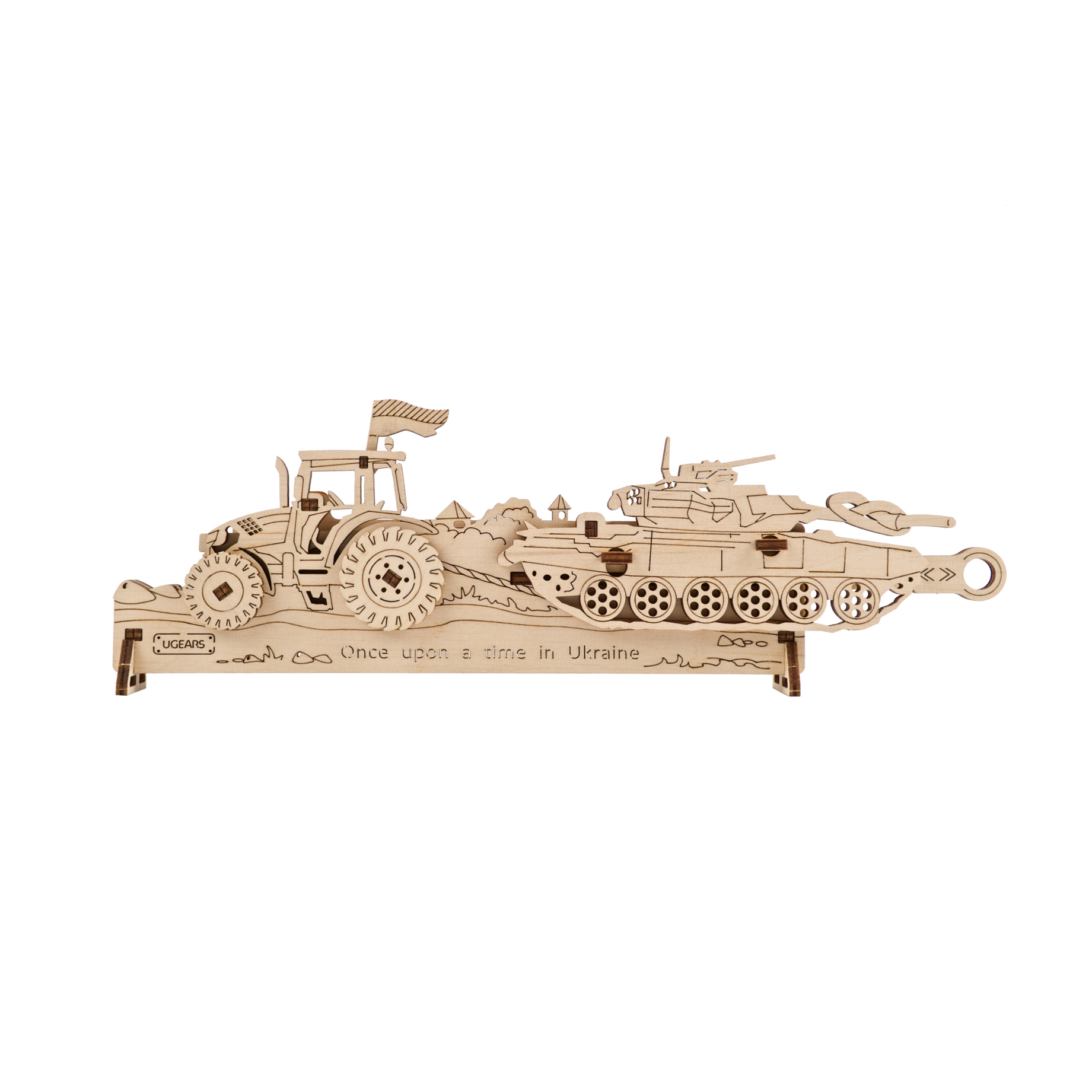 ugears-brave-ua-tractor-kit-di-modellismo-in-legno-easy-gears image 2