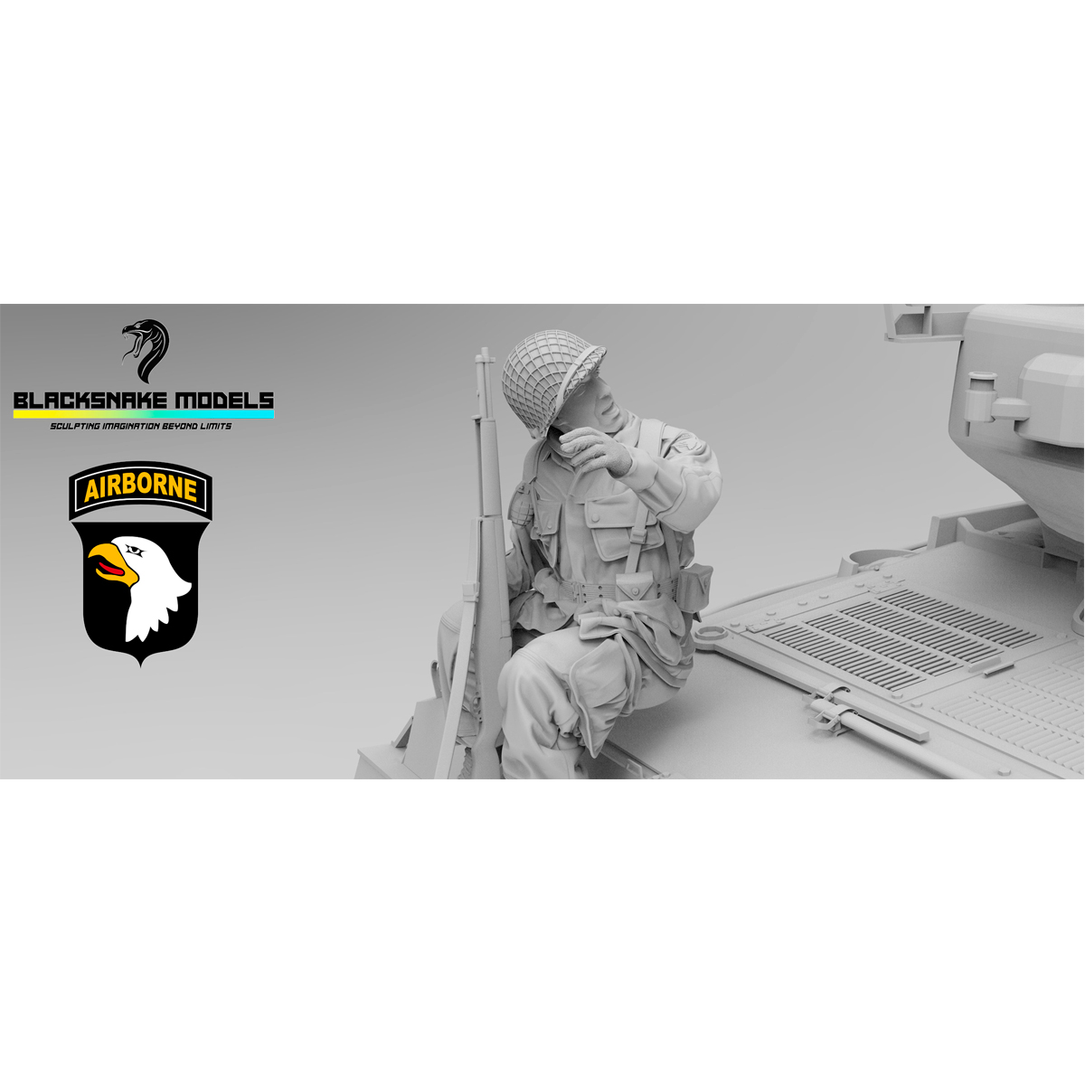ak-interactive-us-101st-airborne-soldier-26-1-35-figura-militare-da-costruire-e- image 1