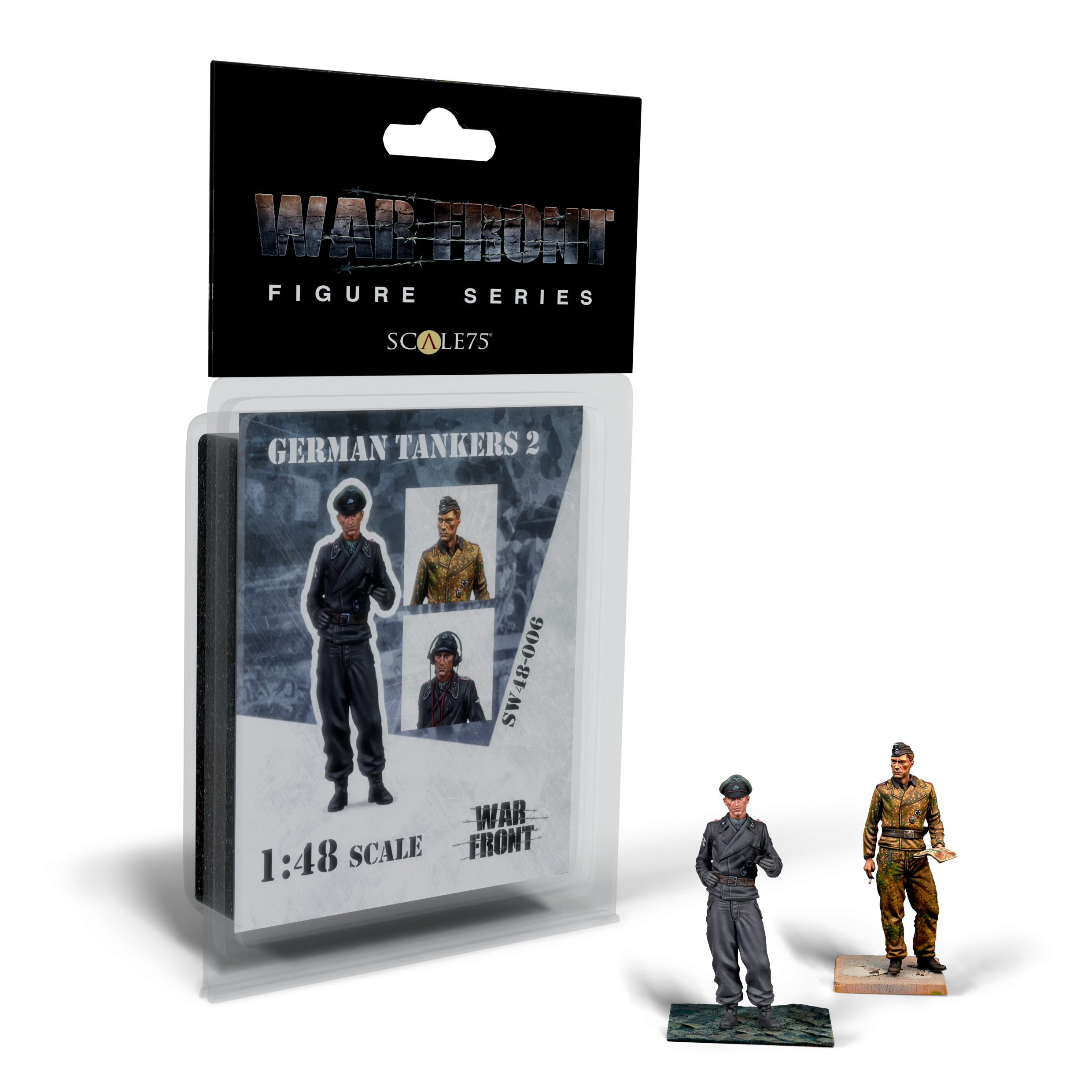 scale75-warfront-german-tankers-2-miniature-carri-1-48-in-resina image 1