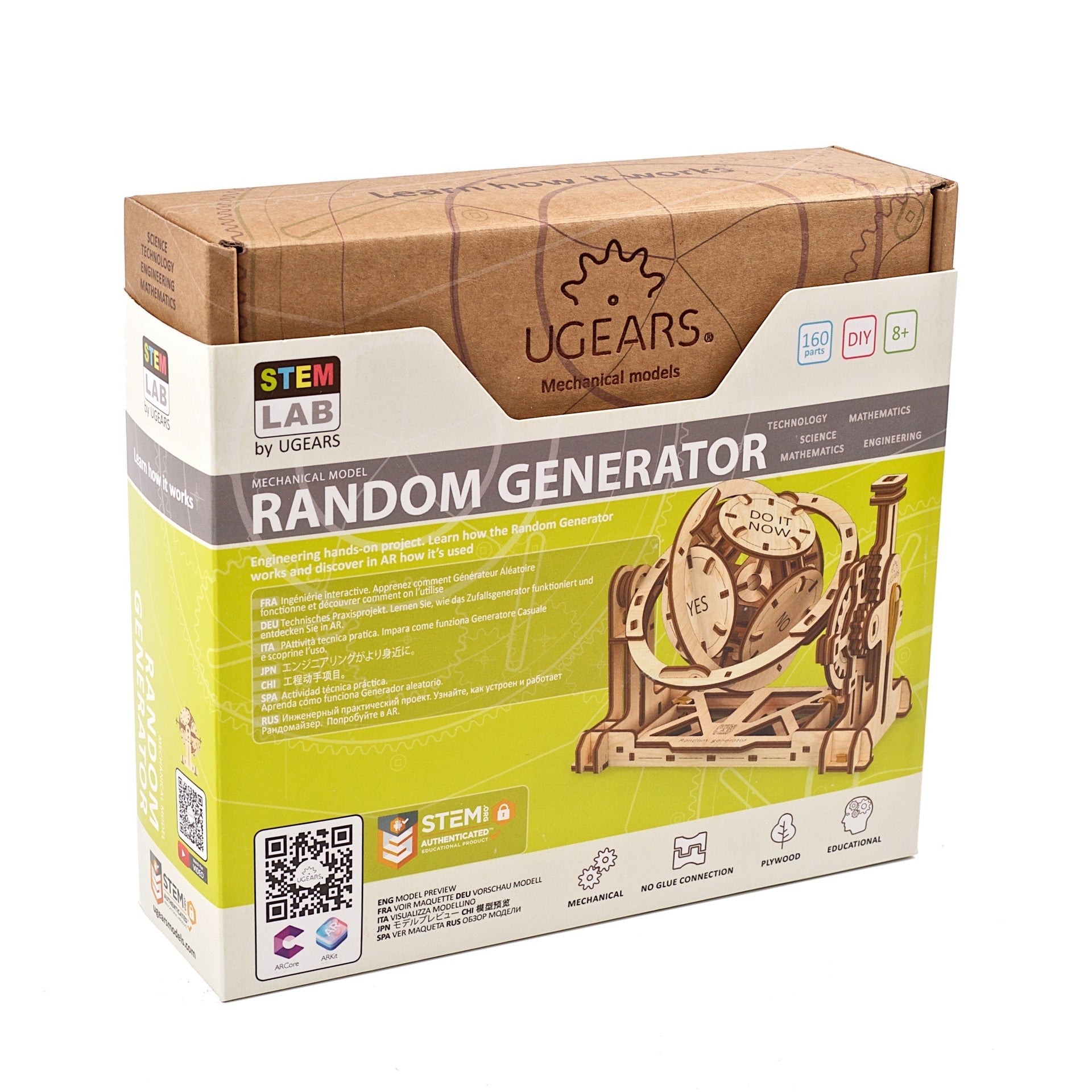 ugears-random-generator-kit-educativo-meccanico-stem-in-legno image 5