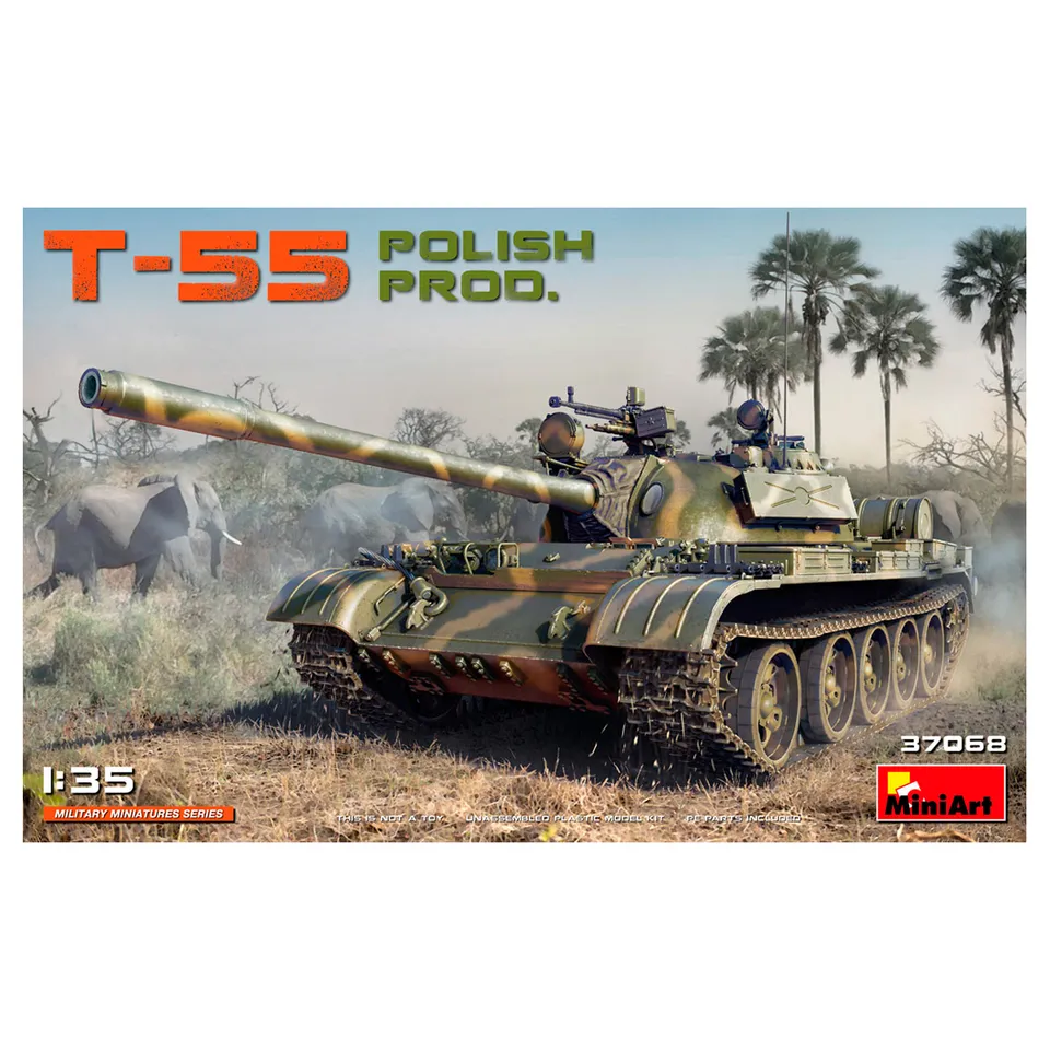 ak-interactive-1-35-t-55-polish-prod-kit-modellismo-carro-armato-polacco image 1