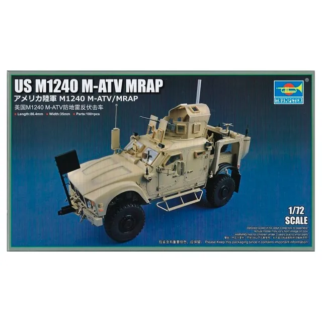 ak-interactive-us-m1240-m-atv-mrap-1-72-kit-modello-militare-in-scala-1-72 image 1