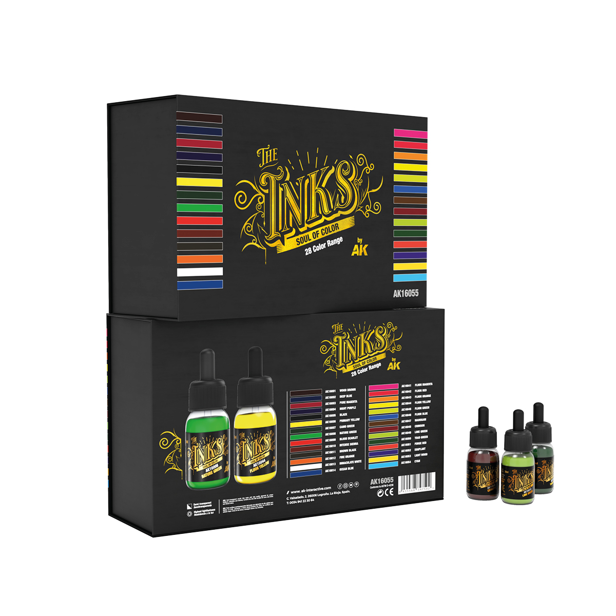 ak-interactive-caja-especial-rango-completo-tintas-set-completo-di-inchiostri image 2