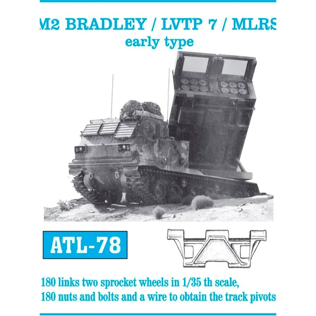 ak-interactive-cingoli-in-metallo-1-35-per-m2-bradley-lvtp-7-mlrs-early-type image 1