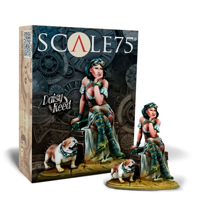 scale75-daisy-reed-75mm-steam-wars-figura-metallo-bianco image 1
