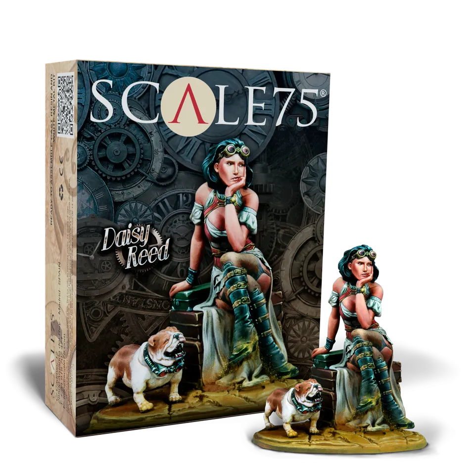 scale75-daisy-reed-75mm-steam-wars-figura-metallo-bianco image 1