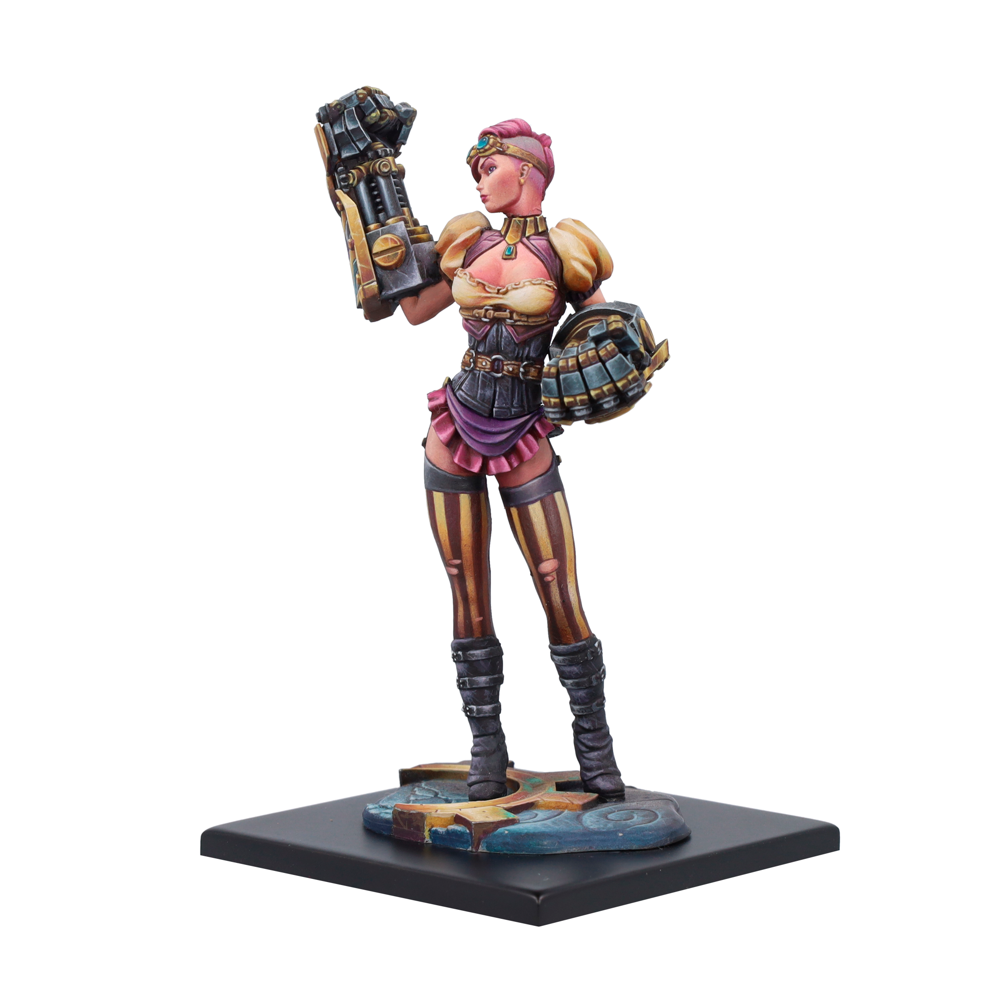 scale75-nancy-steelpunch-miniatura-75mm-resina-e-metallo-bianco-steam-wars image 7