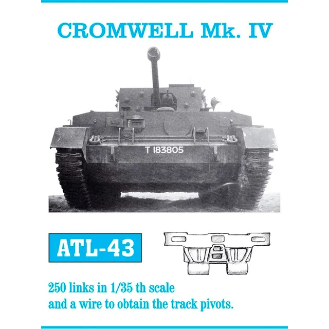 ak-interactive-1-35-metal-tracks-cromwell-mk-iv-cingoli-in-metallo-per-modellism image 1