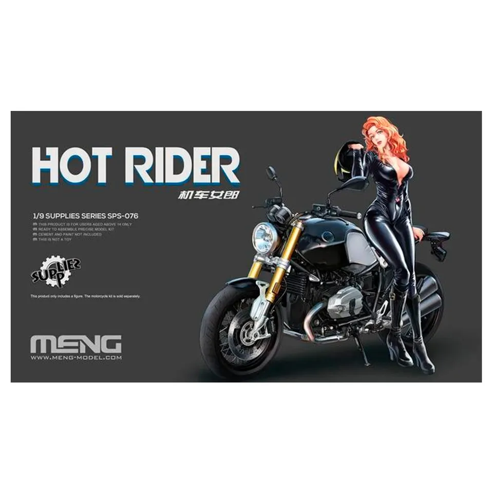 ak-interactive-1-9-hot-rider-figura-da-costruire-e-dipingere-in-scala-1-9 image 1