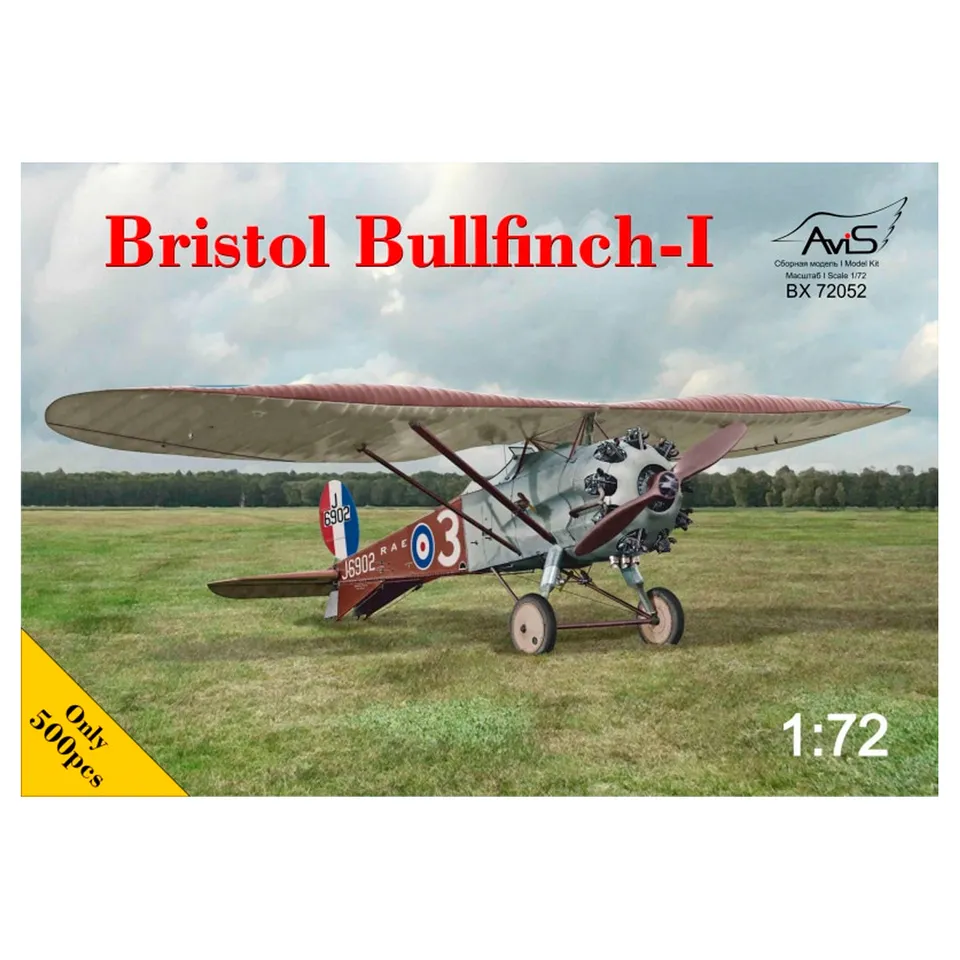 ak-interactive-bristol-bullfinch-i-1-72-kit-modellismo-aereo-scala-1-72 image 1