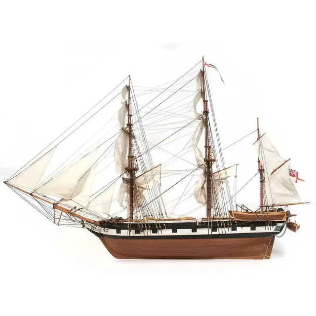 occre-hms-beagle-kit-modellino-nave-in-legno image 1