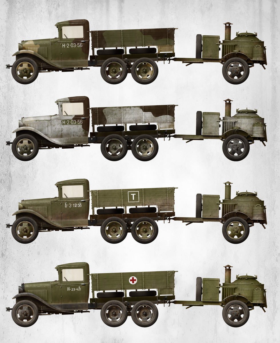 ak-interactive-1-35-soviet-2-t-truck-aaa-type-con-field-kitchen-kit-veicolo-e-cu image 2