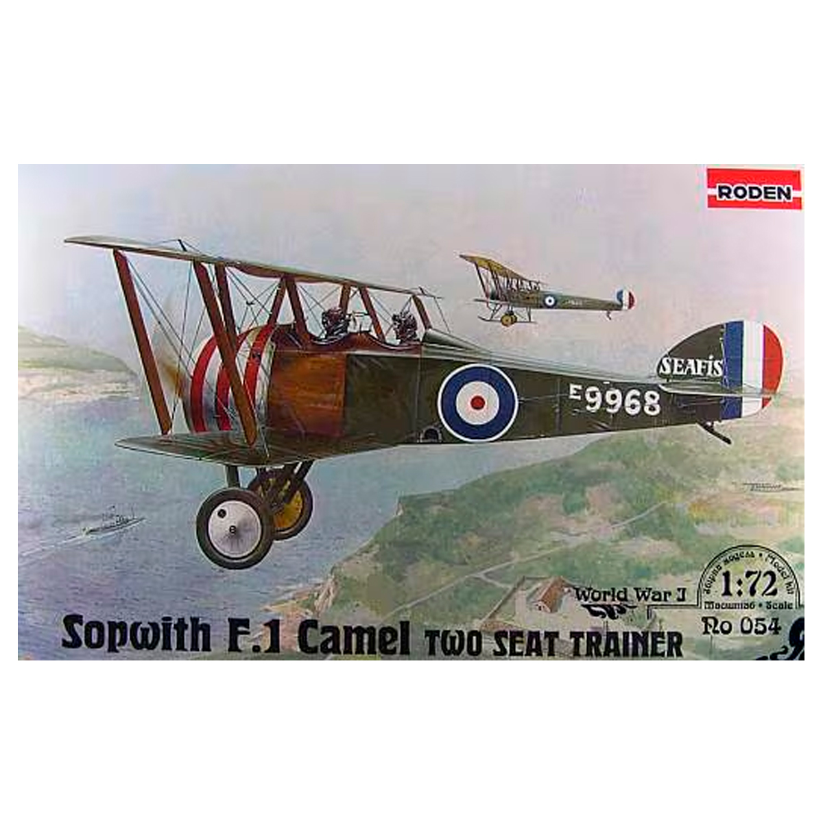 ak-interactive-sopwith-f-1-camel-two-seat-trainer-wwi-in-1-72 image 1