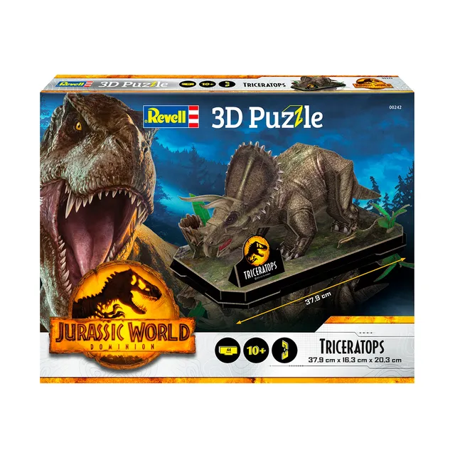 ak-interactive-3d-puzzle-jurassic-world-dominion-triceratops image 1