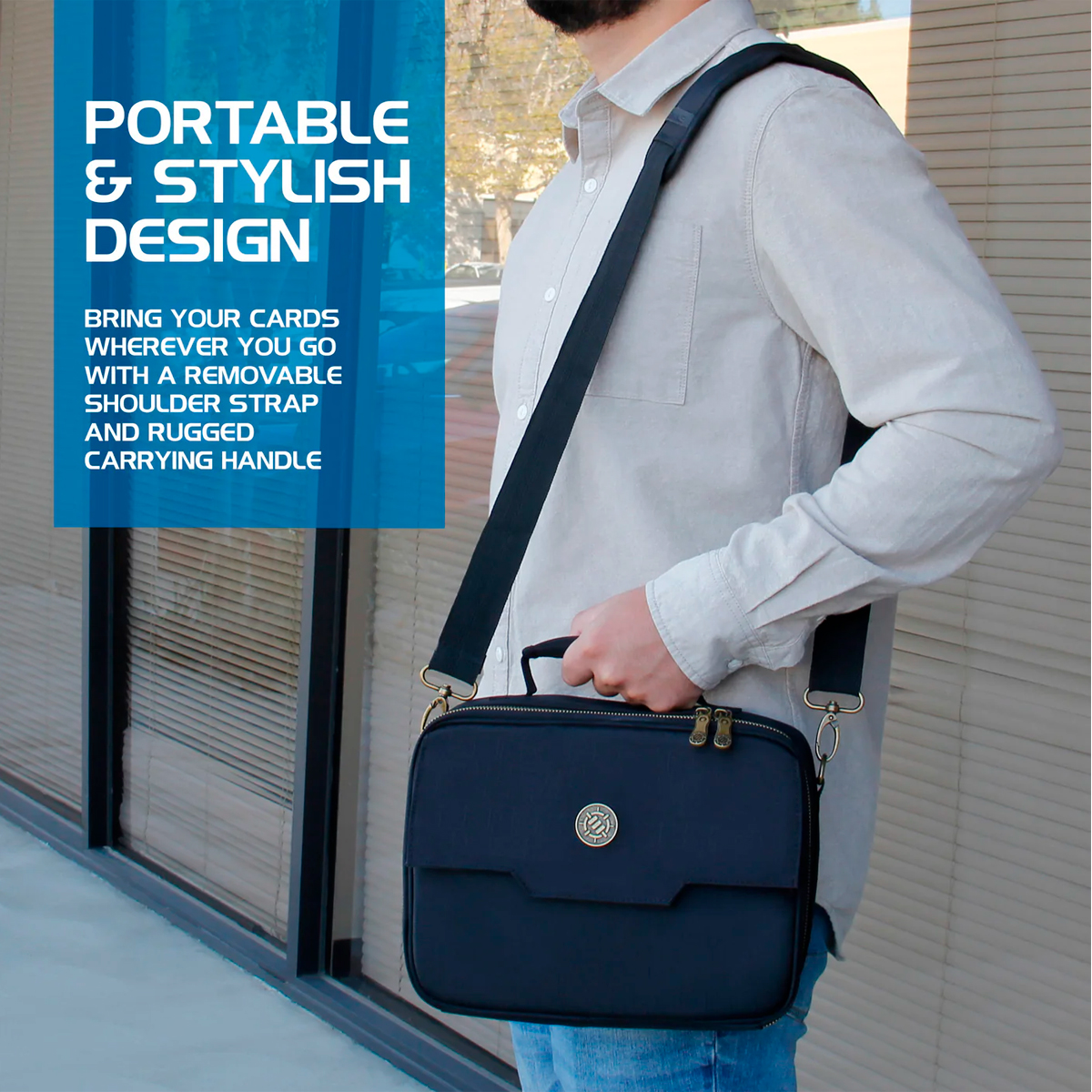 ak-interactive-enhance-trading-card-carrying-case-per-magic-the-gathering-pokemo image 5