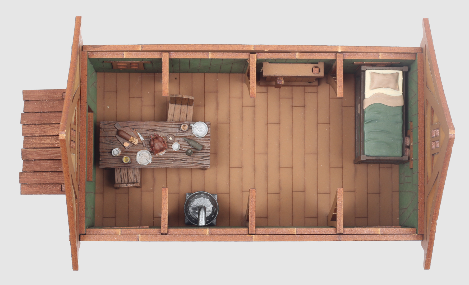 ak-interactive-cruck-cow-shed-2nd-gen-edificio-in-scala-28mm image 5
