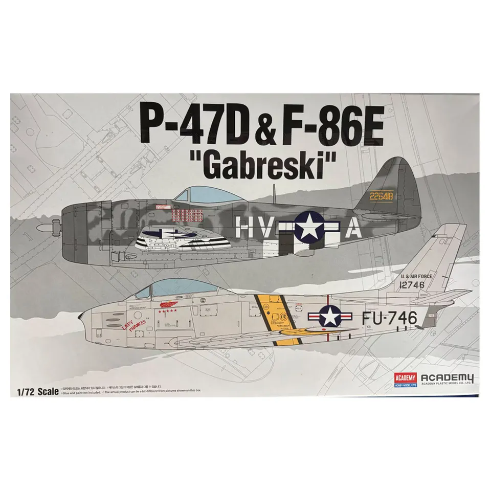 ak-interactive-p-47d-f-86e-gabreski-kit-modellismo-aerei-1-72 image 1
