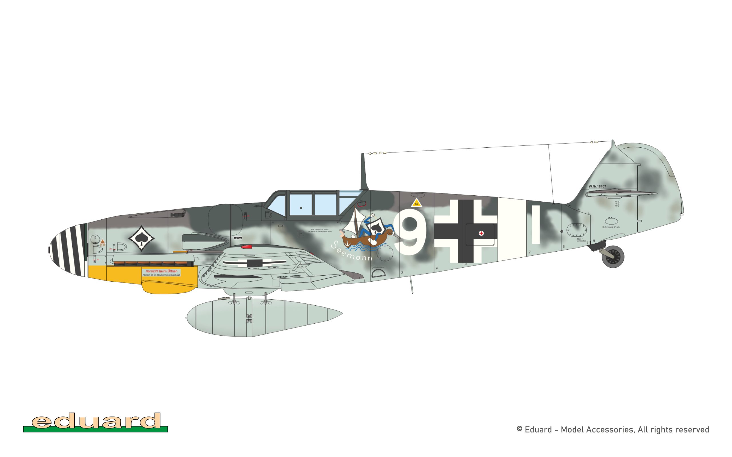 ak-interactive-1-48-bf-109g-6-kit-modellismo-aereo image 6
