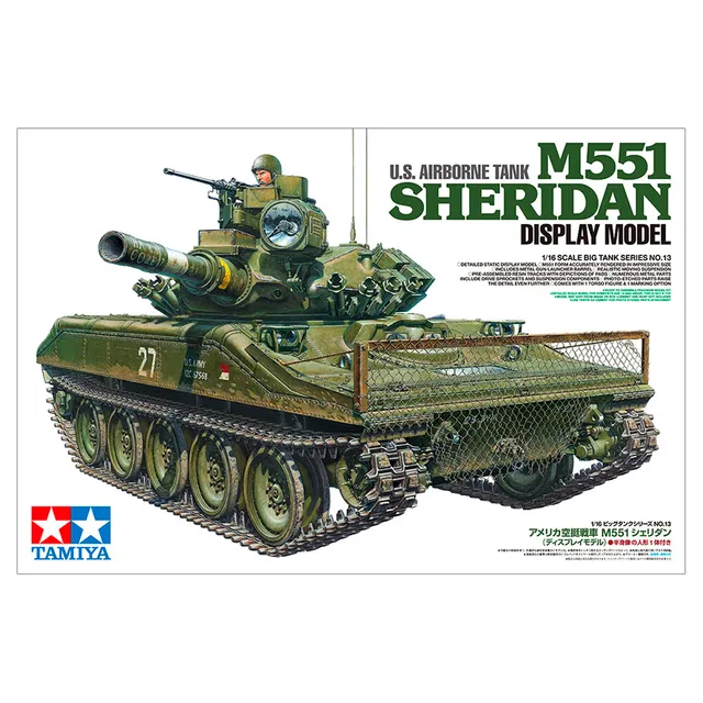 ak-interactive-1-16-u-s-airborne-tank-m551-sheridan-display-model-modello-da-col image 1