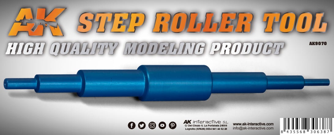 ak-interactive-stepped-roller-tool-rullo-per-modellismo image 2