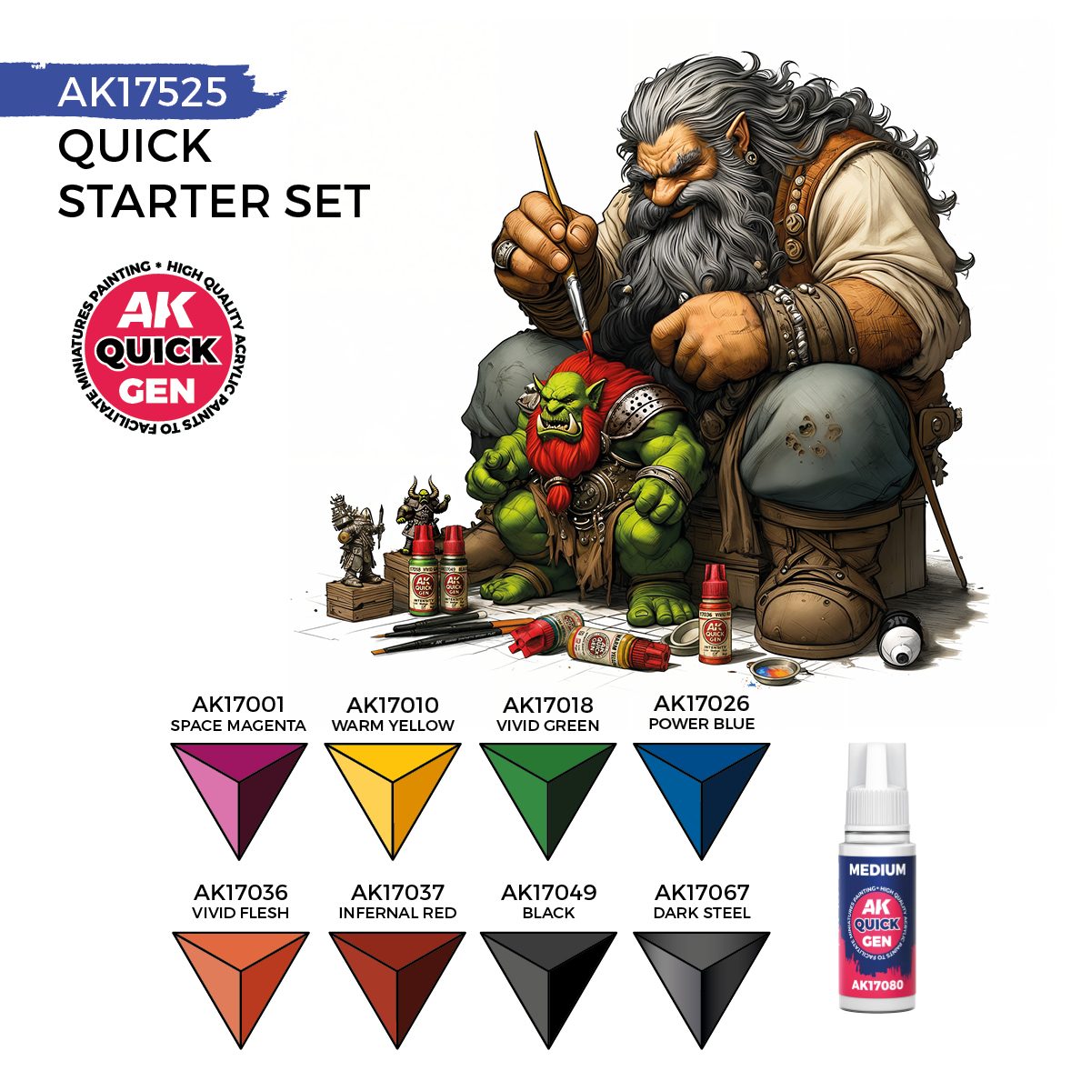 ak-interactive-set-iniziazione-quick-gen-8-quick-gen-1-medium-1-pennello-gratis image 3