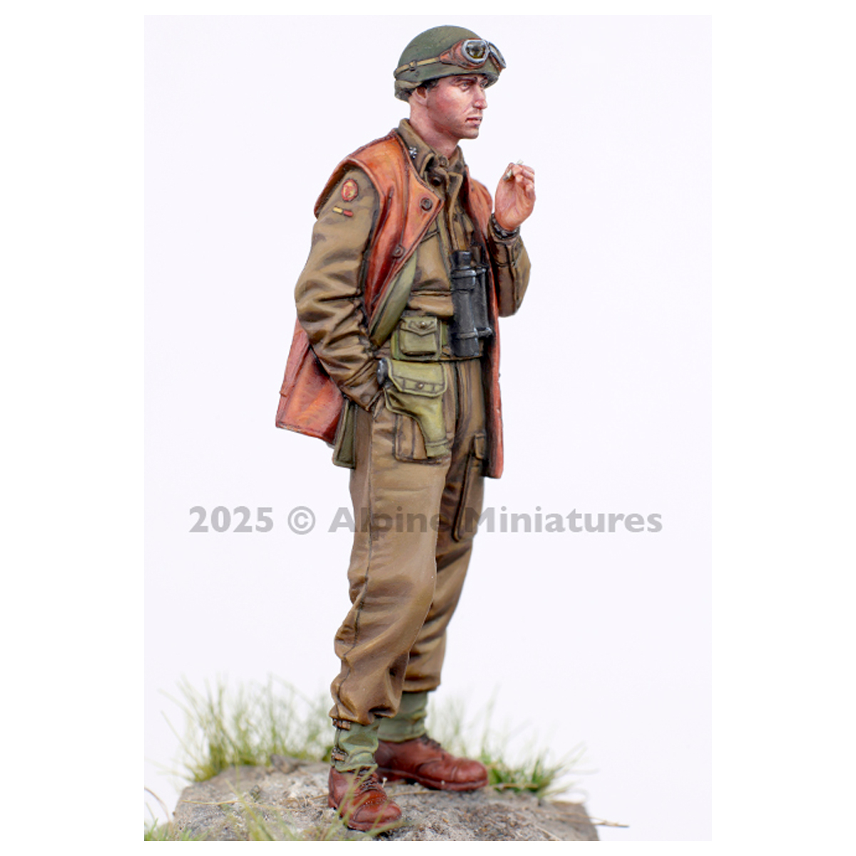 ak-interactive-british-cw-tank-officer-1-35-figura-modellismo-da-costruire-e-dip image 3