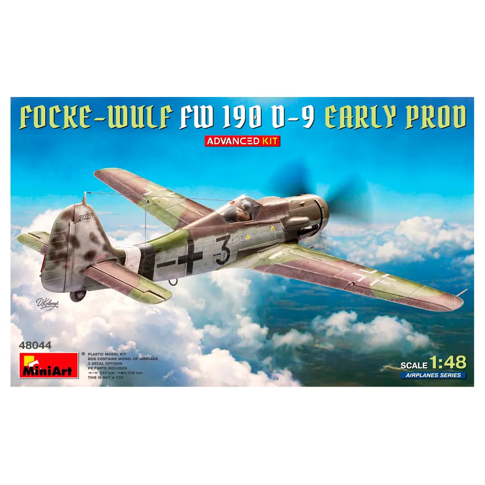 ak-interactive-1-48-focke-wulf-fw-190d-9-early-prod-advanced-kit-aereo-da-costru image 1